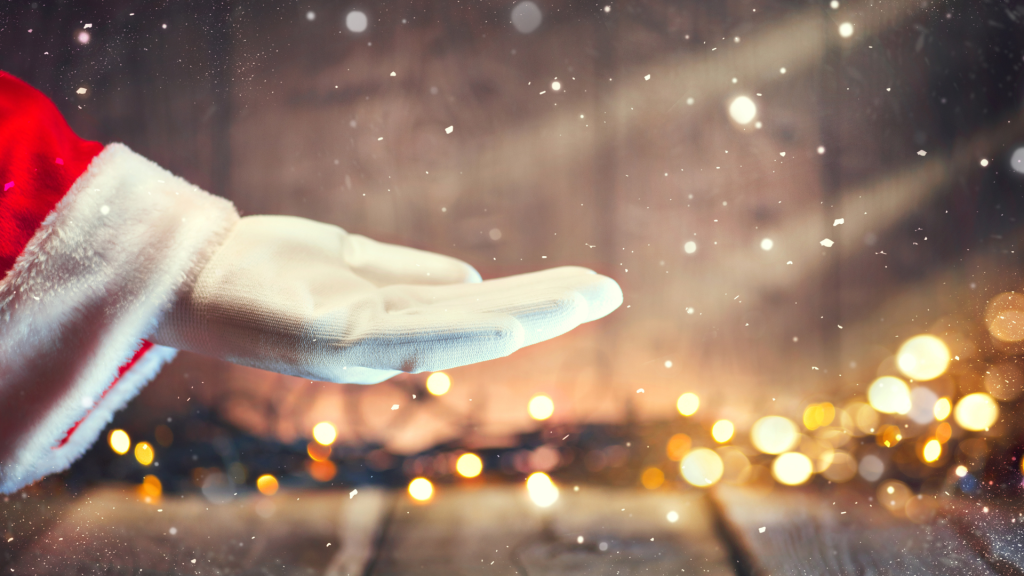 papá noel se lleva el chupete